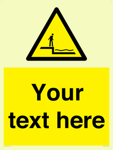 Custom Warning shallow water